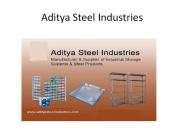 Aditya Steel Industries Cable Trays