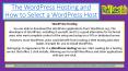 The WordPress Hosting and How to Select a WordPress Host PowerPoint PPT Presentation