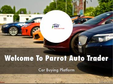 Parrot Auto Trader Presentation