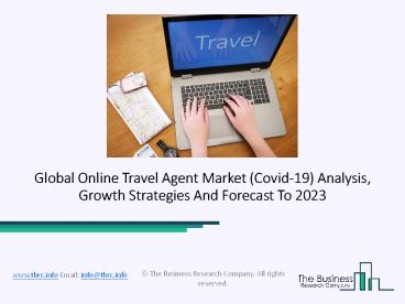 Online Travel Agent Market Research, Trends And New Technologies