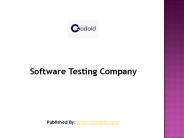 Software Testing Company