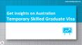 Get insights on Australian Temporary Skilled Graduate Visa PowerPoint PPT Presentation