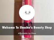 Shasha’s Beauty Shop Presentation