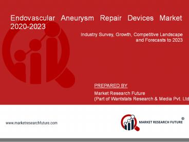 Endovascular Aneurysm Repair Devices Market 2020