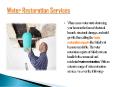 Water Restoration Services PowerPoint PPT Presentation