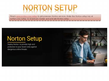 Norton.com/setup – Enter Norton Product Key to Setup Norton