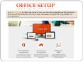 Activate Office Setup with Product Key - www.office.com/setup PowerPoint PPT Presentation
