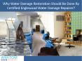 Why Water Damage Restoration Should Be Done By Certified Englewood Water Damage Repairer? PowerPoint PPT Presentation