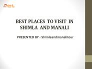Shimla And Manali Tour (1)