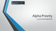 Fast Track Airport Services - Alpha Priority