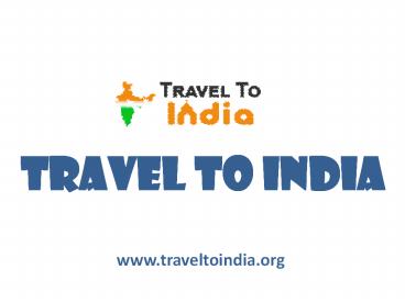 Travel to India