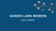 Lawn Mowers Australia | ADSCT