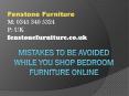 Mistakes To Be Avoided While You Shop Bedroom Furniture Online PowerPoint PPT Presentation