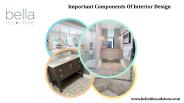 Important Components Of Interior Design