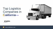 Top Logistics Companies in California