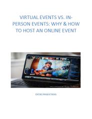 Virtual Event Management