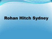 Rohan Hitch Sydney