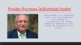 Pradip Burman-Influential leader PowerPoint PPT Presentation