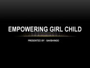 Empowering Girl Child