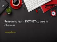 Dotnet course in chennai