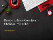 Core java course in chennai