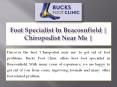 Foot Specialist in Beacosnfield | Chiropodist Near Me | Foot Care PowerPoint PPT Presentation
