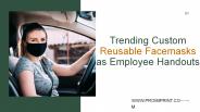 Trending Custom Reusable Facemasks as Employee Handouts