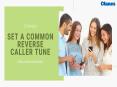 Set A Common Reverse Caller Tune PowerPoint PPT Presentation