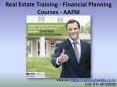 Real Estate Training - Financial Planning Courses - AAFM
