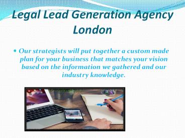 Legal Lead Generation Agency London