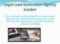 Legal Lead Generation Agency London PowerPoint PPT Presentation