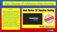Best Review of InMotion Web Hosting