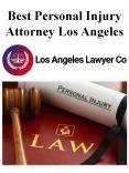 Best Personal Injury Attorney Los Angeles PowerPoint PPT Presentation