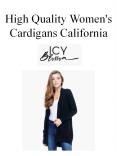 High Quality Women's Cardigans California PowerPoint PPT Presentation