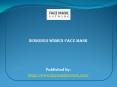 Designer women face mask PowerPoint PPT Presentation