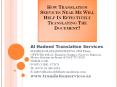 How Translation Services Near Me Will Help In Effectively Translating The Document? PowerPoint PPT Presentation