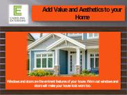 Add Value and Aesthetics to your Home