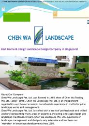 designer water features