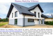 Namų statyba Vilnius