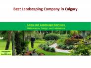 Best Landscaping Company in Calgary