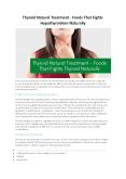 Thyroid Natural Treatment - Foods That Fights Hypothyroidism Naturally PowerPoint PPT Presentation
