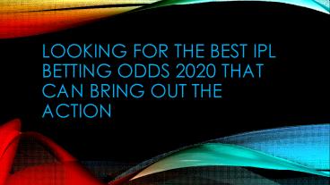 How to bet on IPL 2020 safe and secure