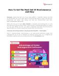 How To Get The Most Out Of WooCommerce and Ebay PowerPoint PPT Presentation