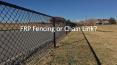 FRP & chain link fences pros & con PowerPoint PPT Presentation
