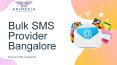 Bulk Sms Provider Bangalore PowerPoint PPT Presentation