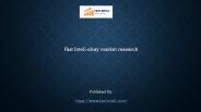 ebay market research