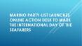 MARINO Party-list Launches Online Action Desk to Mark the International Day of the Seafarer PowerPoint PPT Presentation