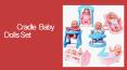 Cradle Baby Dolls Set PowerPoint PPT Presentation