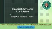 Financial Advisor in Los Angeles