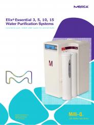 Elix® Essential 3, 5, 10, 15  Water Purification Systems